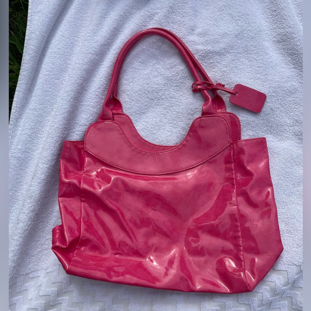 Vintage Neiman Marcus Hot Pink Tote bag🎀